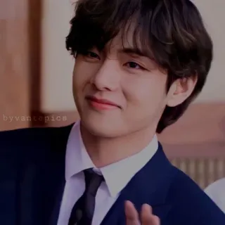 ⛓ byvantepics kpop, bts, v, taehyung, byvantepics, fanart telegram sticker