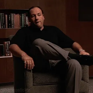🤔 Tony Soprano The Sopranos telegram sticker