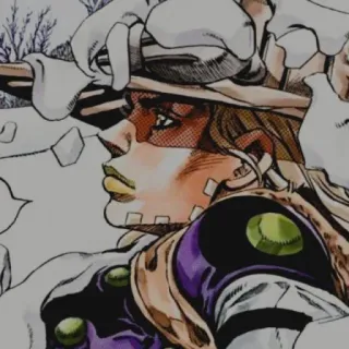 🤔 Gyro Zeppeli JoJo's Bizarre Adventure Anime, JoJo, Manga, Gyro, Zeppeli telegram sticker