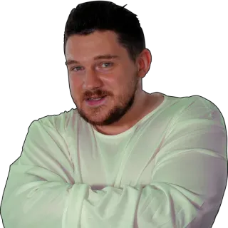 😜 uomo, camicia di forza, manicomio, ospedale, paziente, salute mentale telegram sticker