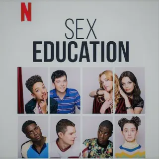 💯 Sex Education SEX EDUCATION 넷플릭스, 시리즈, 십대, 교육, 드라마 telegram sticker