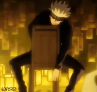 😏 Gojo Satoru Jujutsu Kaisen Anime, Mangá, Gojo, Satoru, Personagem, Feiticeiro telegram sticker