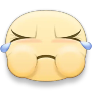 😤 Emoji, Huilend, Verdrietig, Gezicht, Uitdrukking, Emotie whatsapp sticker
