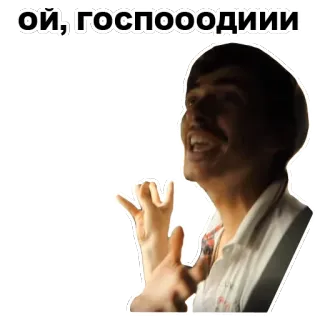 😊 ОЙ, ГОСПОООДИИИ whatsapp sticker