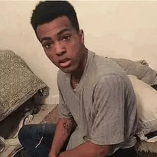 😐 XXXTentacion XXXTentacion, แร็ปเปอร์, นักดนตรี, ภาพเหมือน, คนดัง telegram sticker