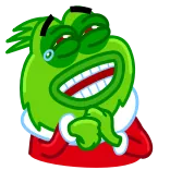 Pepe Grinch - @TgEmojis telegram emojis 😂