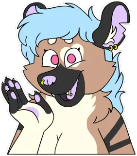 Ava Pack telegram stickers