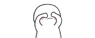 🔰 cartoon, sad, emotion, cute, kawaii, character telegram sticker