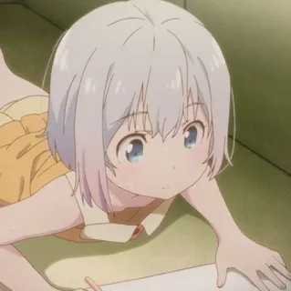 🙂 Izumi Sagiri Eromanga Sensei アニメ, 女の子, かわいい, 漫画, エロマンガ先生, 和泉紗霧 telegram sticker