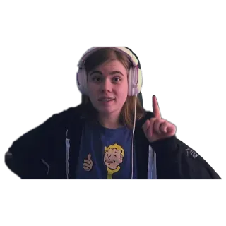 ☝ Fallout Fallout, Jeu vidéo, Streameur Twitch, Streameur telegram sticker