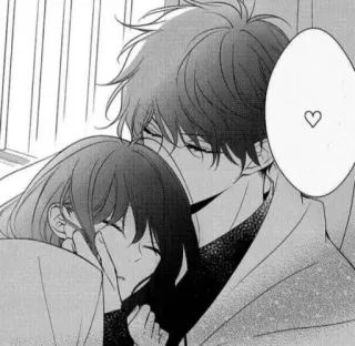 🫴 Anime, Manga, Amore, Coppia, Cuore, Carino, Shojo telegram sticker