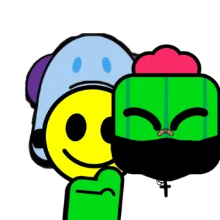 🤲 cartoon, characters, sticker, emoji telegram sticker