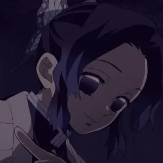 💋 Shinobu Kocho Demon Slayer Anime, Demon Slayer, Shinobu Kocho, Borboleta, Mangá telegram sticker