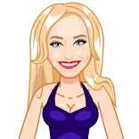 👿 cartoon, woman, blonde, girl, avatar telegram sticker