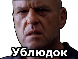 😡 Ублюдок insult, russian, offensive telegram sticker
