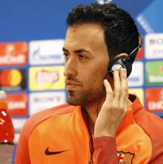❤️ man, soccer, athlete, sports, headphones, person telegram sticker