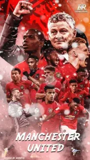 🌺 MANCHESTER UNITED calcio, soccer, Manchester United, squadra, sport telegram sticker