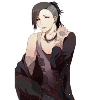 😎 Uta Tokyo Ghoul Anime, Manga, Uta, Tokyo Ghoul, Ghoul, Personaggio telegram sticker