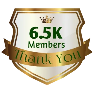 ⚜ 6.5K Members
Thank You obrigado, membros, marco, celebração, conquista telegram sticker