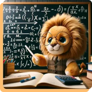 ✌️ lew, nauczyciel, matematyka, edukacja, szkoła, klasa whatsapp sticker
