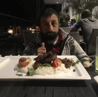 👍 comida, comida, restaurante, pulgar arriba, retrato telegram sticker