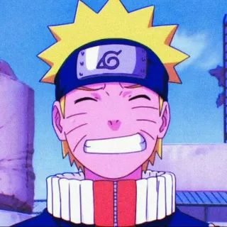 🌌 Naruto Uzumaki Naruto Naruto, anime, manga, cartoon, smiling telegram sticker