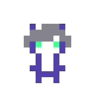 💙 Pixel Art, Tier, Süß, Digitale Kunst telegram sticker