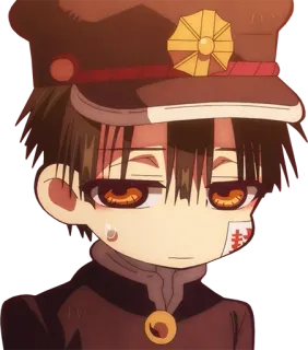 😒 Hanako Toilet-bound Hanako-kun Anime, Hanako-kun, Manga, Personaje telegram sticker