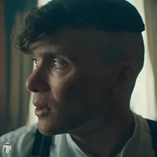 🚬 Thomas Shelby Peaky Blinders 浴血黑帮, 托马斯·谢尔比, 基里安·墨菲, 电视剧, 剧情, 黑帮 whatsapp sticker