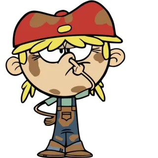 👆 Lana Loud The Loud House dessin animé, Nickelodeon, Bienvenue chez les Loud, Lana, Loud telegram sticker