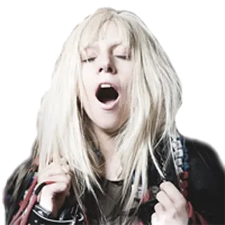 😴 Lady Gaga Lady Gaga, cantante, pop, música, celebridad telegram sticker