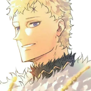 😏 Julius Novachrono Black Clover Anime, Mangá, Magia, Rei mago, Personagem whatsapp sticker