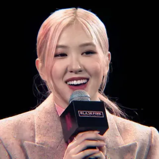 🍐 Rose BLACKPINK Rose, Blackpink, cantante, ídolo, K-pop, música telegram sticker