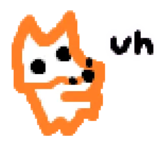 🐺 vh doge, собака, мем, vh whatsapp sticker