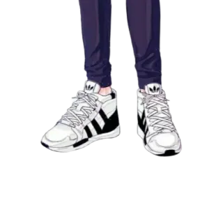 😎 chaussures, baskets, chaussures, mode, adidas telegram sticker
