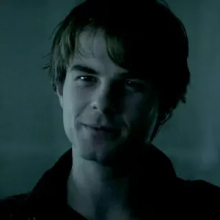 📎 Damon Salvatore The Vampire Diaries vampire, tv show, paranormal, supernatural, fantasy telegram sticker