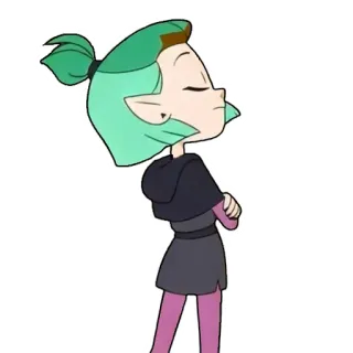 😒 Amity Blight The Owl House Amity Blight, The Owl House, cartoon, character telegram sticker