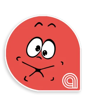 🤐 Desenho animado, Personagem, Adesivo, Ilustração, Engraçado, Emoji whatsapp sticker