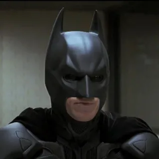 🦇 Batman superhero, dark knight, vigilante, dc comics telegram sticker