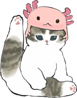 Kittens mofu_sand 3 whatsapp stickers