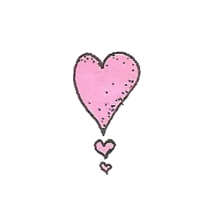 💕 сердце, любовь, милый, розовый, романтичный telegram sticker