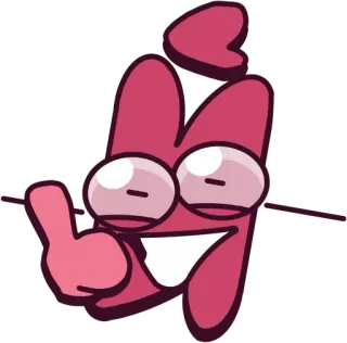 👍 cartoon, character, thumbs up, positive, approval telegram sticker