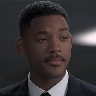 😕 Will Smith Men in Black @freetopsticker Will Smith, Men in Black, Film, Acteur, Bekende telegram sticker