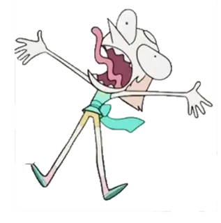 😱 Pearl Steven Universe kreskówka, animacja, perła, steven universe, śmieszna mina telegram sticker