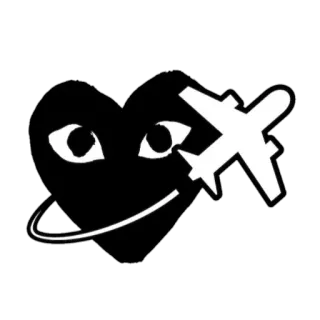 COMME des GARÇONS Holiday Emoji by @hachisunohana telegram stickers