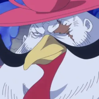 🏴‍☠️ Streusen One Piece Штрейзен, Ван Пис, аниме, манга, персонаж, пират telegram sticker