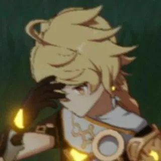 🙄 Aether Genshin Impact aether, genshin impact, video game, anime, character telegram sticker