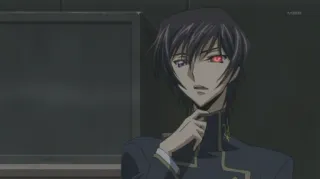 😐 Lelouch Lamperouge Code Geass Anime, Manga, Japanische Animation, Lelouch, Code Geass telegram sticker
