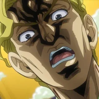 🐈 Yoshikage Kira JoJo's Bizarre Adventure Anime, Manga, Bösewicht, Kira, Jojo whatsapp sticker