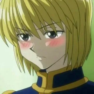 🕷️ Kurapika Hunter x Hunter anime, character, anime character, Hunter x Hunter, Kurapika telegram sticker